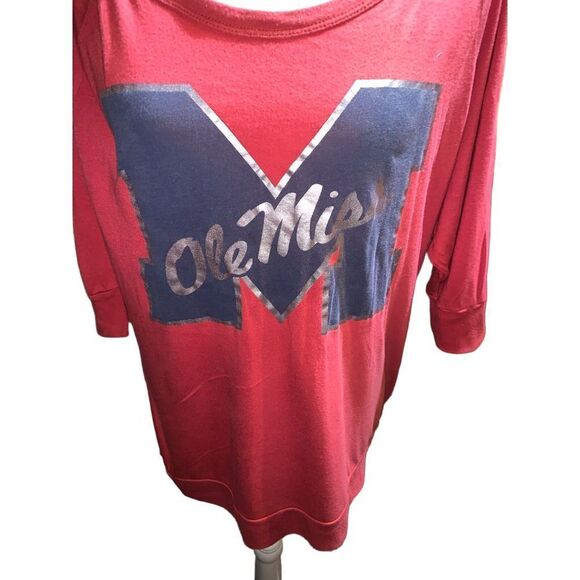 University of Mississippi OLE MISS REBELS TSHIRT - university T -Large - Picture 2 of 5